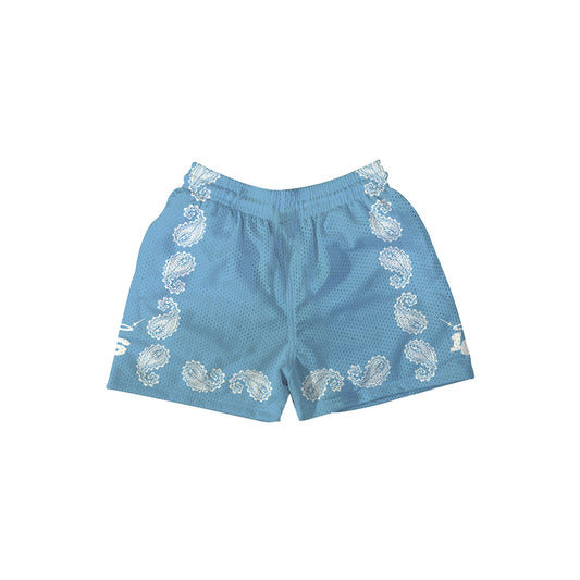 PAISLEY UNC BLUE Mesh Shorts