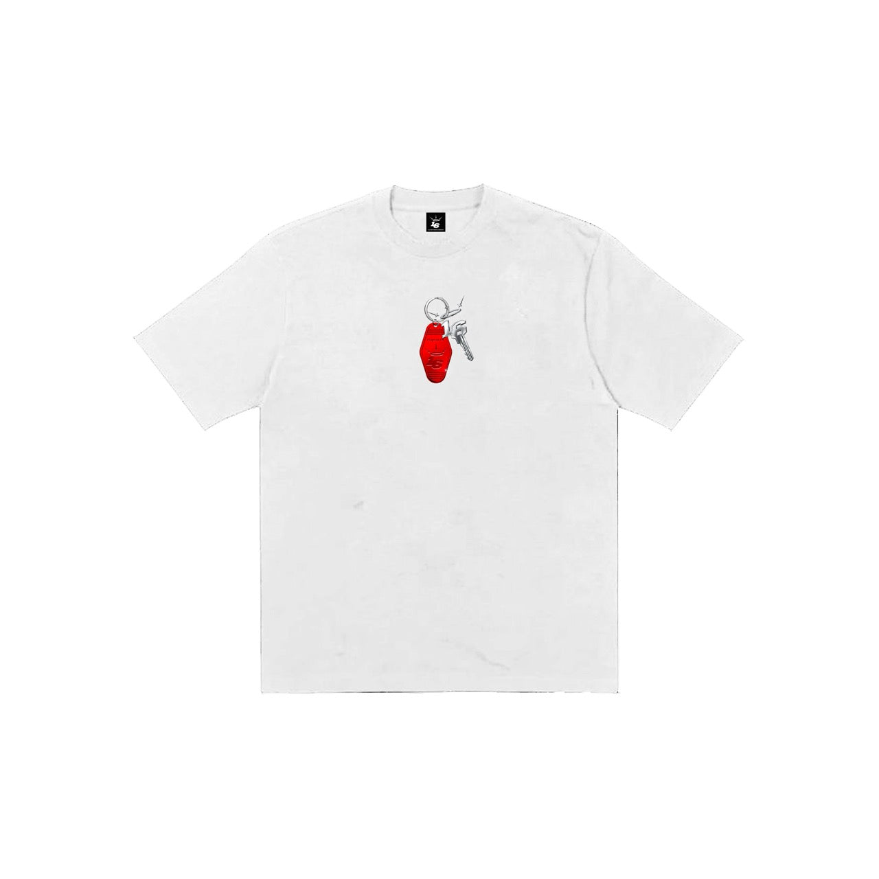 16 Keys Tee in White