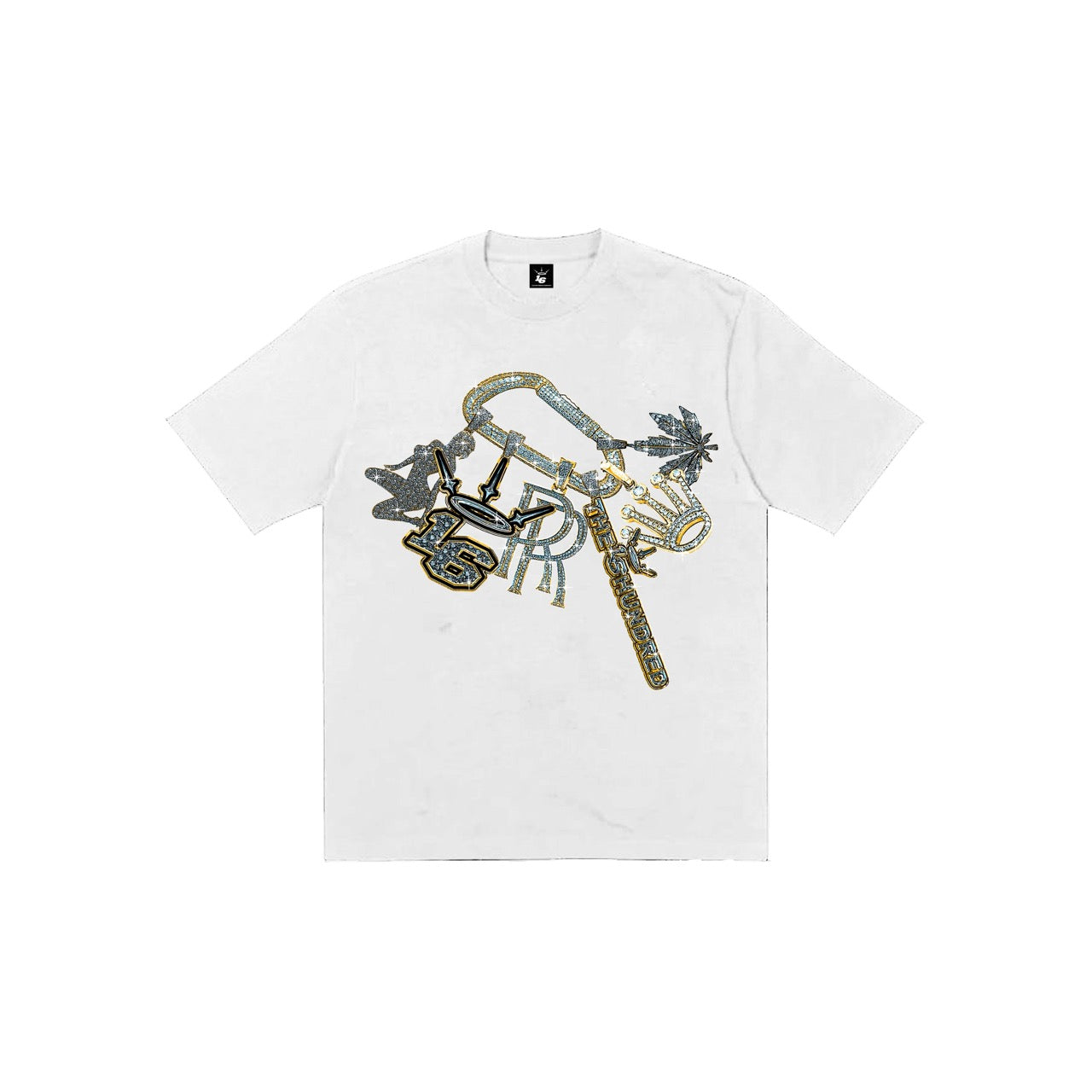 KEYCHAIN Tee in White