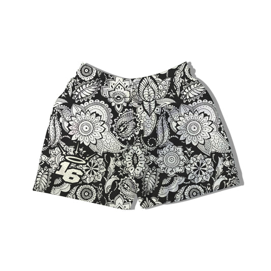 TRAD BLACK & WHITE Mesh Shorts