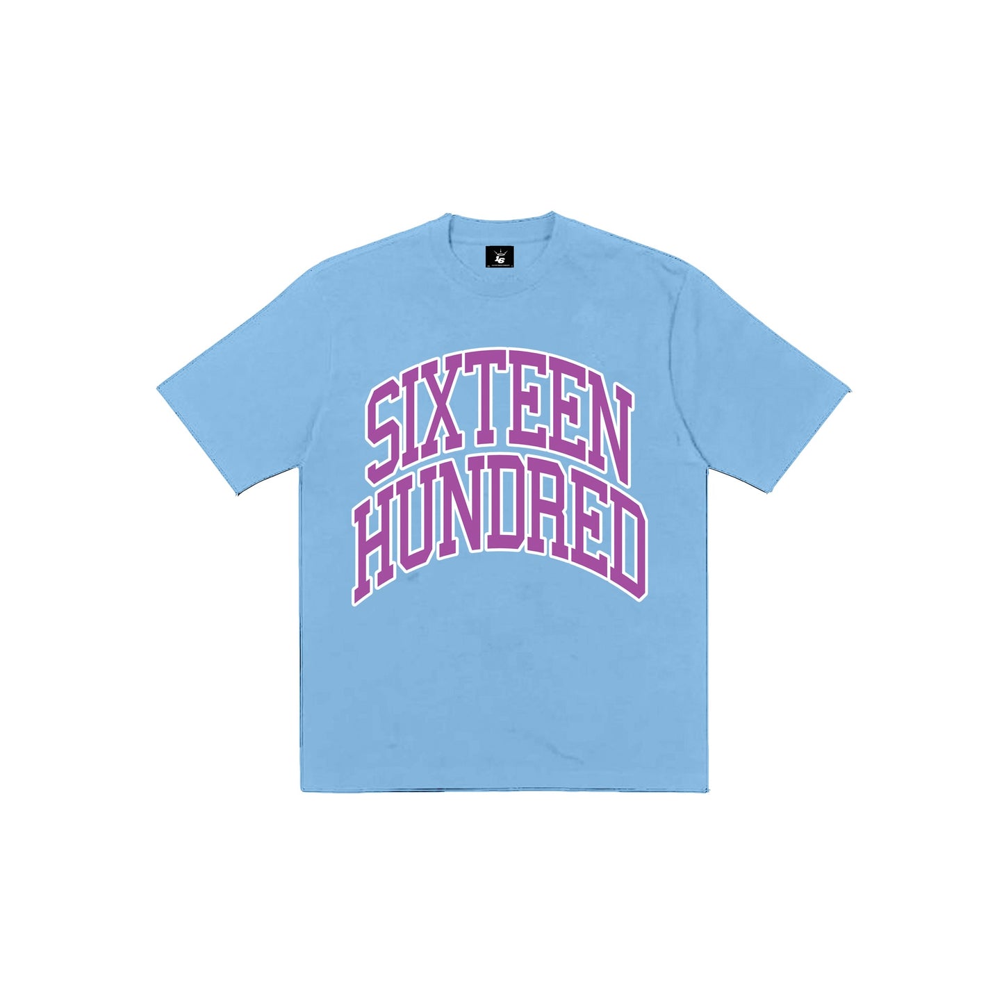 STILL PUSHIN P Tee in Sky Blue