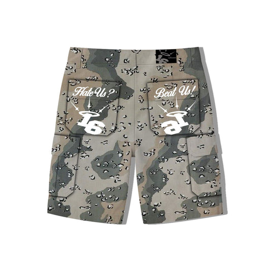 Desert Camou Cargo Jorts