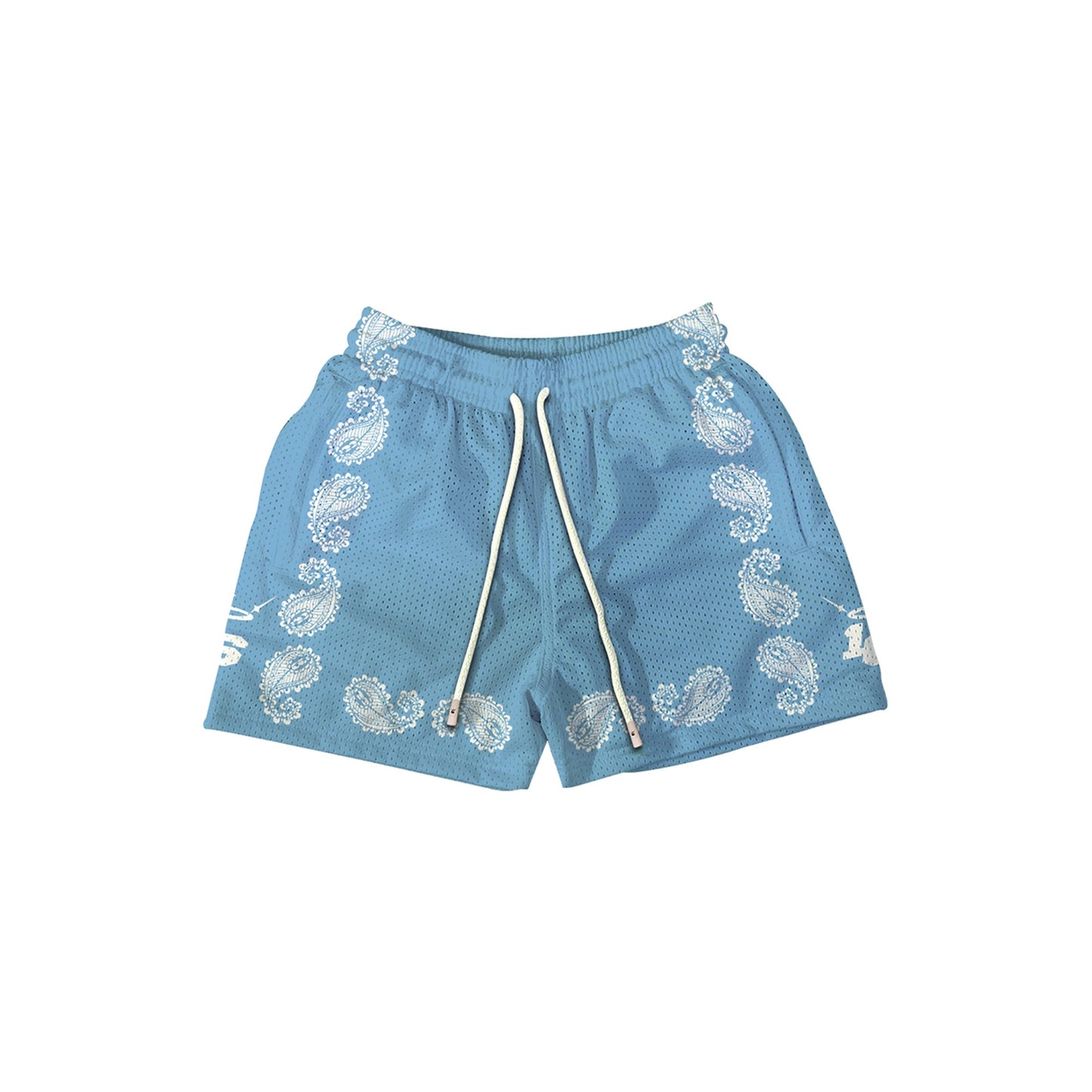 PAISLEY UNC BLUE Mesh Shorts