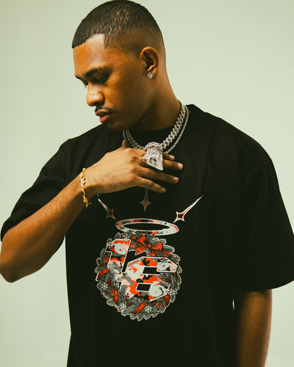 ORNAMENT Tee in Black
