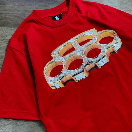 KNUCKLES Tee in Red