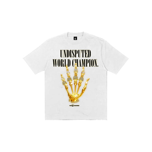 UNDISPUTED CHAMP Tee in White