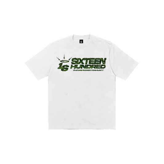 GREEN CITY Tee in White