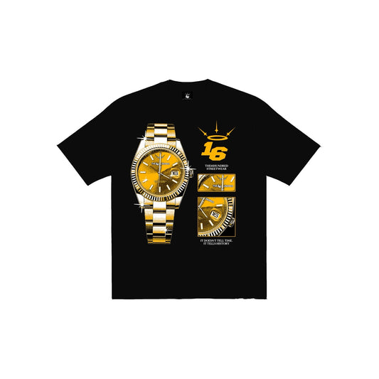 ROLLEY GOLD Tee in Black