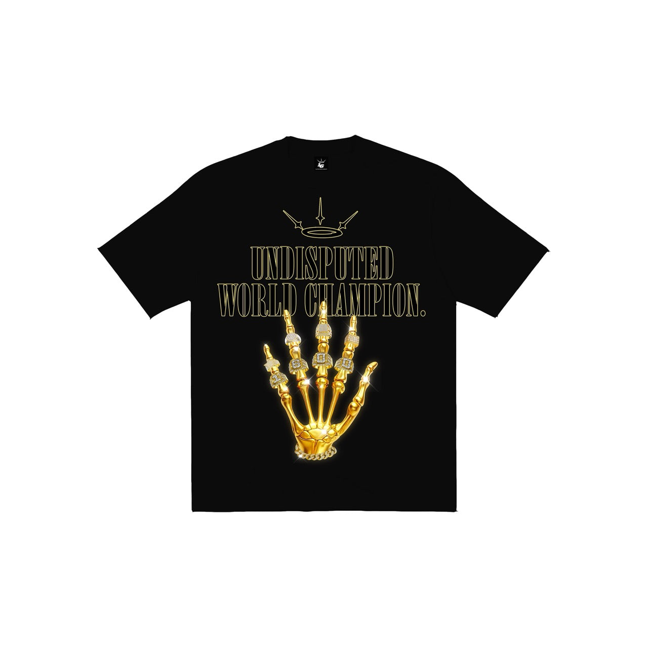 UNDISPUTED CHAMP Tee in Black