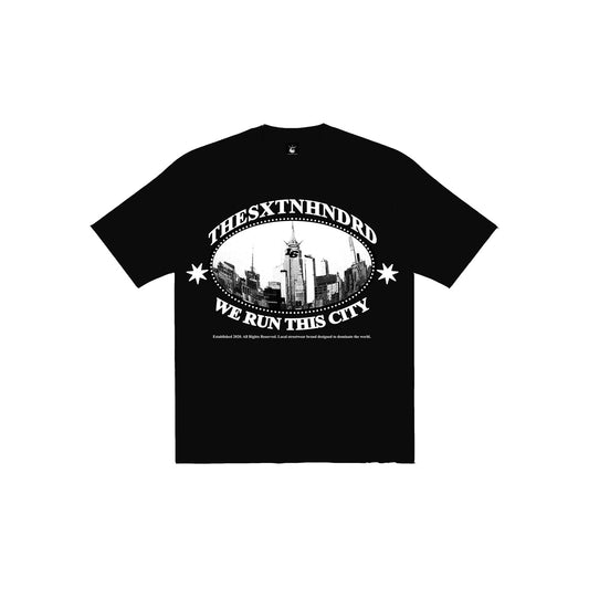 WERUNTHISCITY V2 Tee in Black